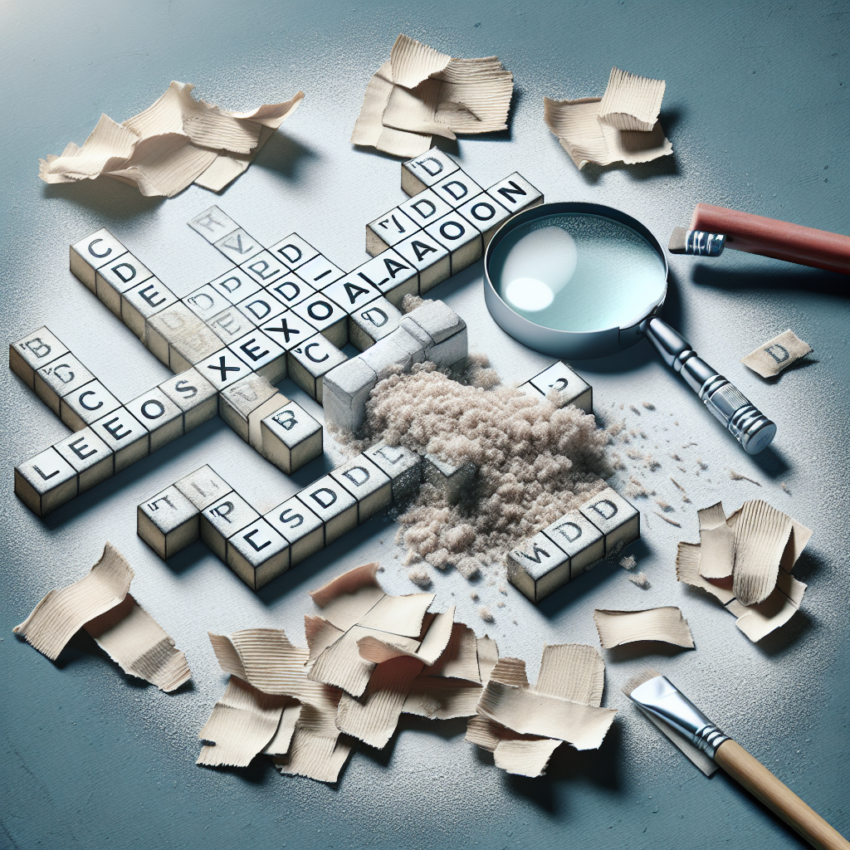 Eksfoliering i krydsord: Find de skjulte løsninger